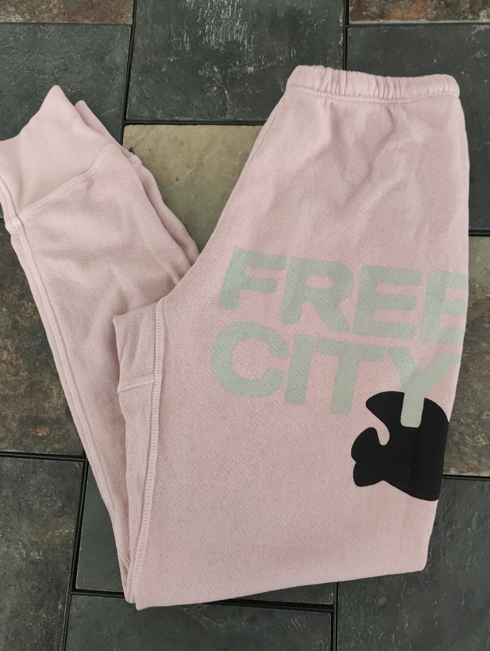 Free City Cropped Sweatpants Size XS Pink